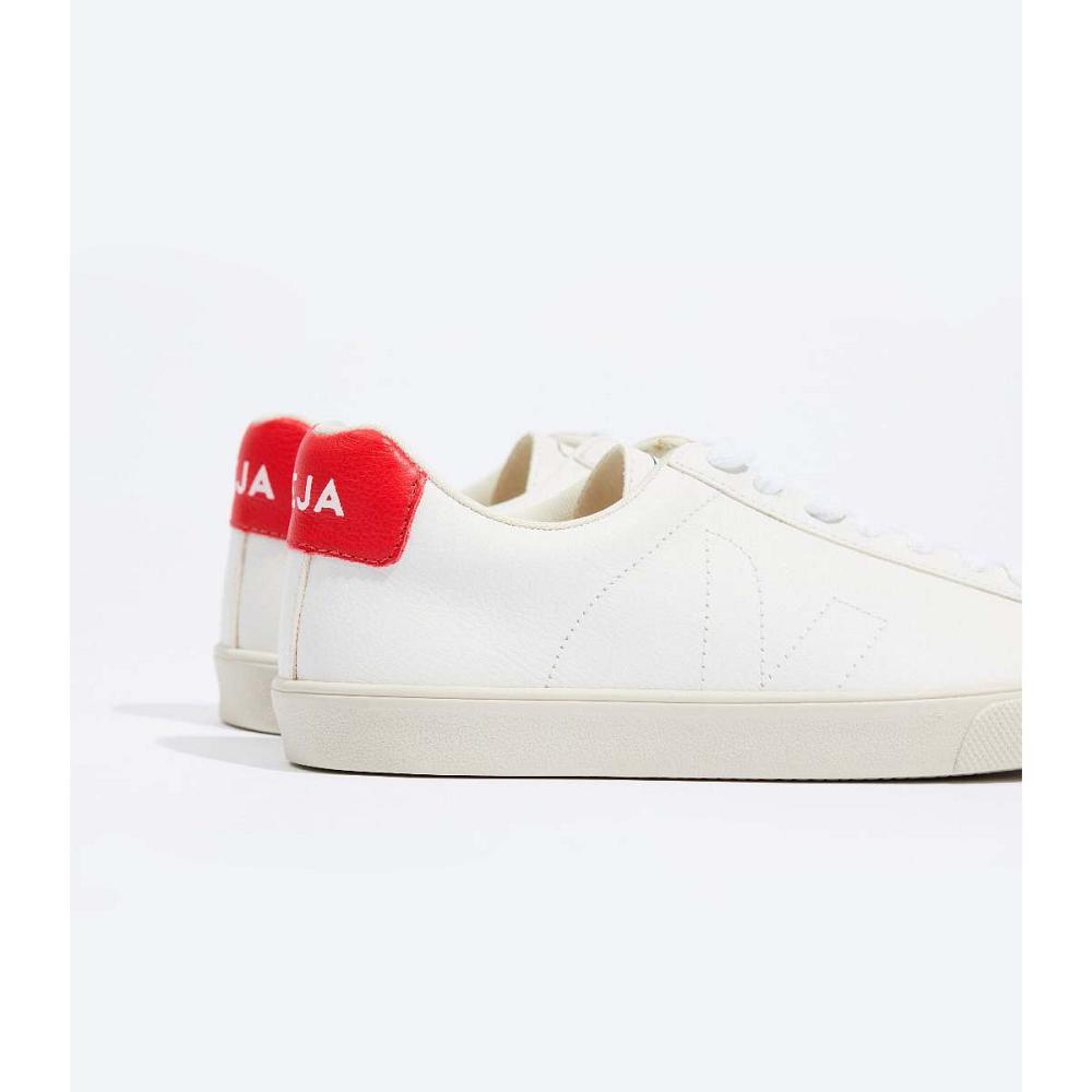 Veja ESPLAR CHROMEFREE Tornacipő Női White/Red | HU 616XYU